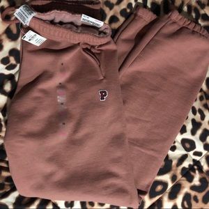 VS PINK Brandied Peach Premium Pants